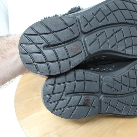 OOFOS Shoes Womens 9 OOcoozie Mule Slip On Clog Black Slippers Recovery Casual - Picture 7 of 9